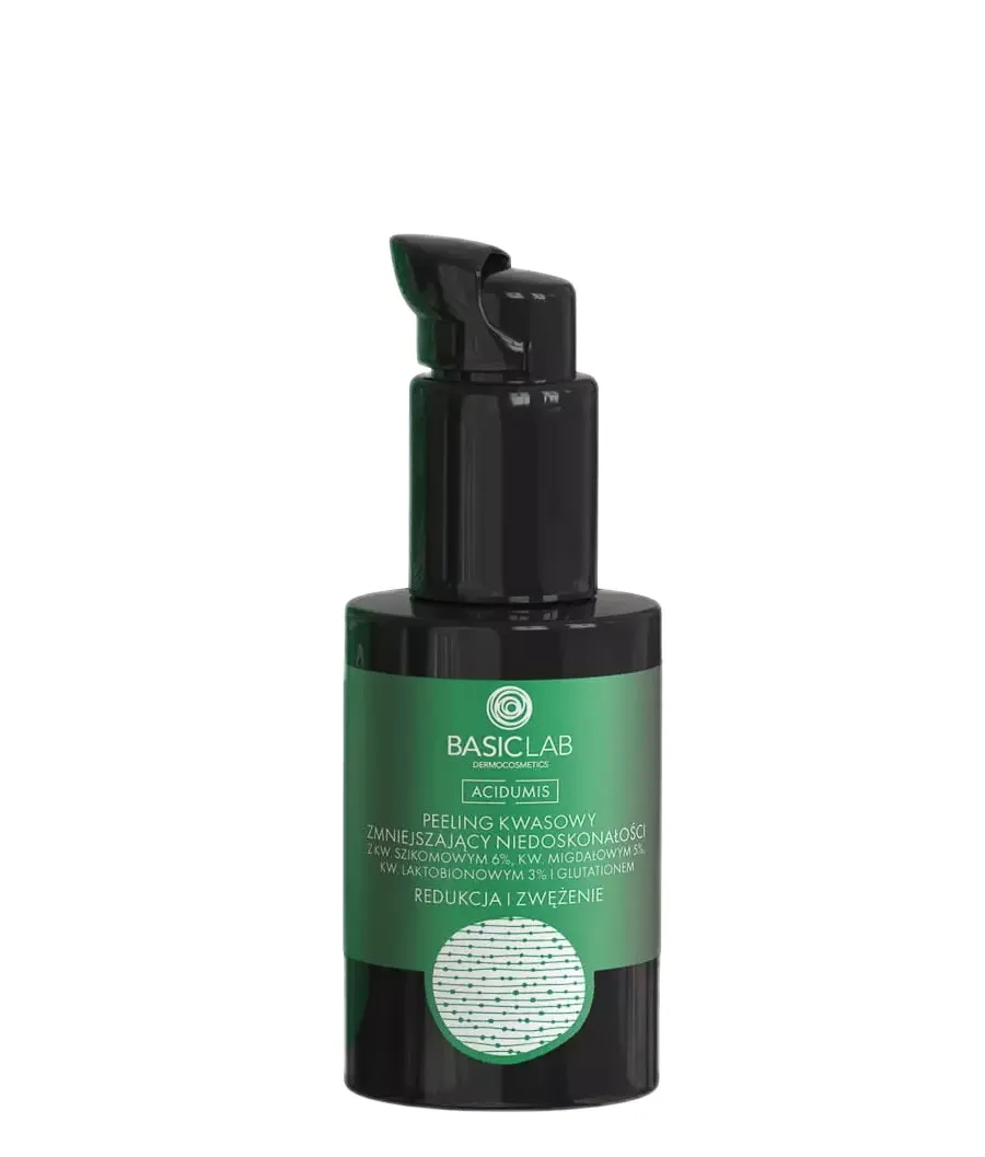 obrazek 1 BasicLab Acidumis Peeling kwasowy zmniejszający niedoskonałości 30 ml Basiclab Dermocosmetics