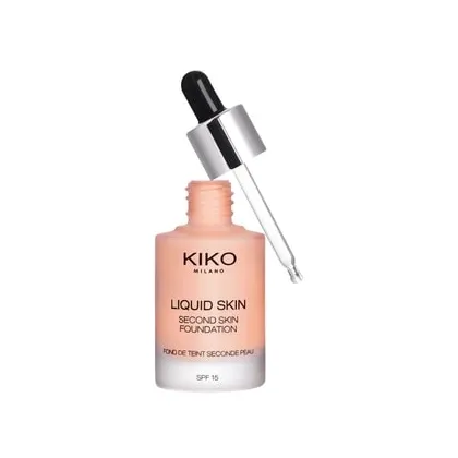 Zdjęcie KIKO Milano Liquid Skin Second Skin Foundation Podkład w płynie 30 ml 30 Warm Rose