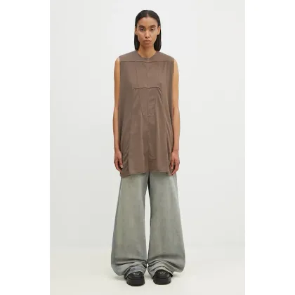 Zdjęcie Rick Owens top bawełniany Luxor kolor szary DS02D2111.RNP