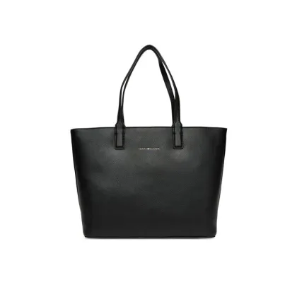 Zdjęcie Tommy Hilfiger Torebka Th Logotape Tote AW0AW17449 Czarny