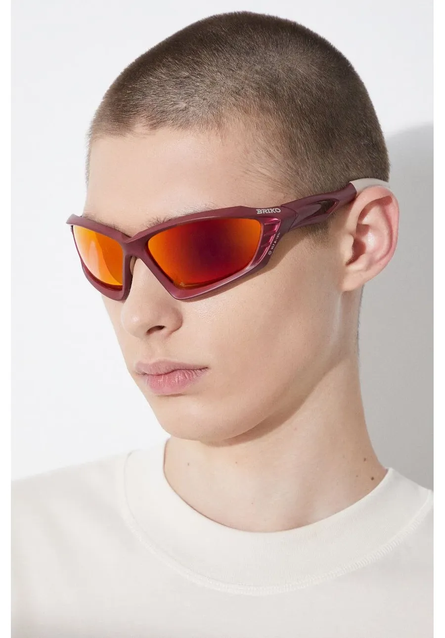 obrazek 1 BRIKO okulary przeciwsłoneczne VIN A10 - RM3 kolor bordowy 25118DW