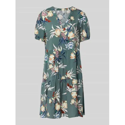 Zdjęcie Sukienka o długości do kolan z dekoltem w serek model ‘NOVA LIFE’