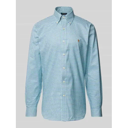 Zdjęcie Koszula casualowa o kroju regular fit z kołnierzykiem typu button down