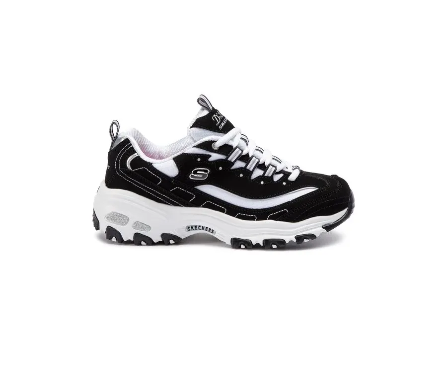 obrazek 1 Skechers Sneakersy D'lites Biggest Fan 11930/BKW Czarny