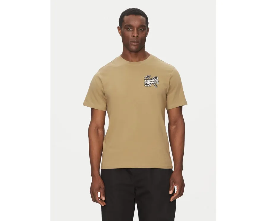 obrazek 1 Element T-Shirt ELYZT00522 Khaki Regular Fit