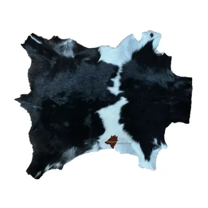 Zdjęcie Designerski dywan z naturalnej skóry - 80x70 cm