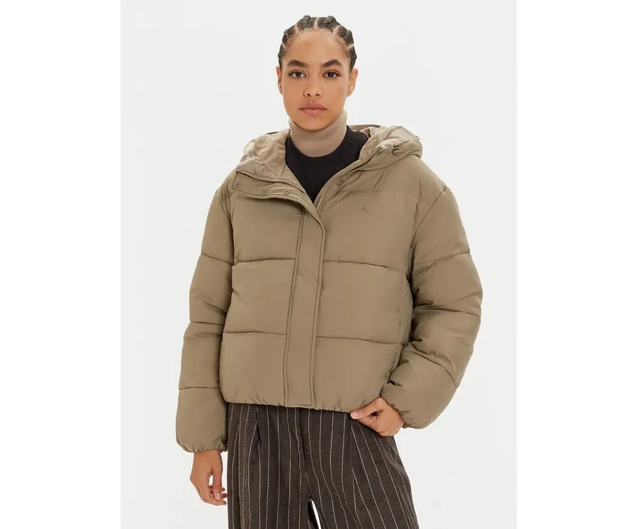 obrazek 1 Calvin Klein Jeans Kurtka zimowa J20J224112 Beżowy Regular Fit