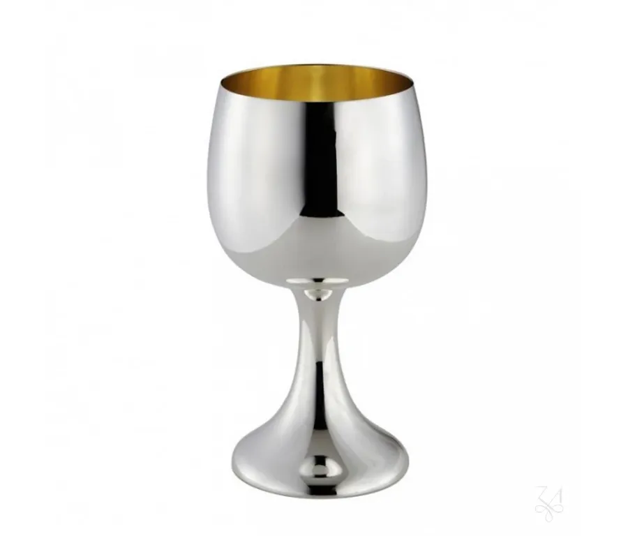 picture 1 Original silver water glass in a modern style - Zaramella Argenti