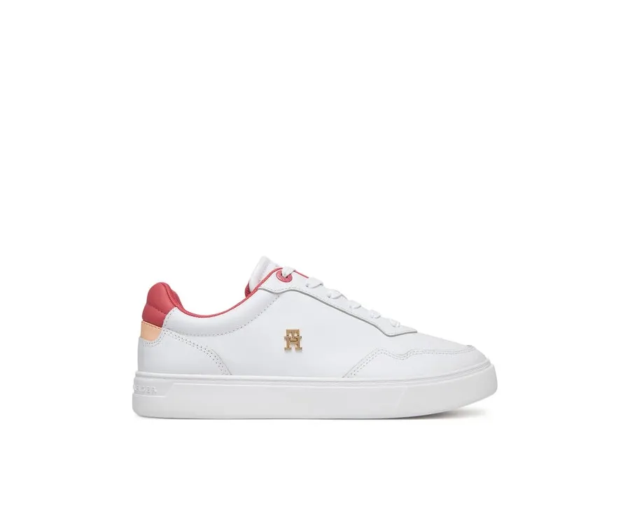 obrazek 1 Tommy Hilfiger Sneakersy Essential Elevated Court Sneaker FW0FW08680 Biały