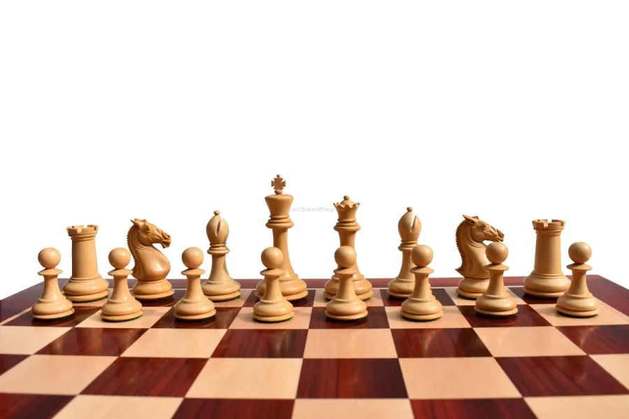 obrazek 5 Stylowe ręcznie rzeźbione figury do gry w szachy - The Chess Empire