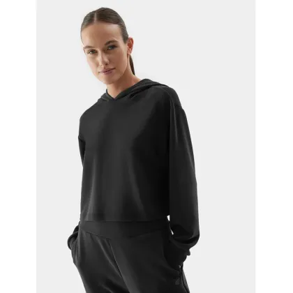 Zdjęcie 4F Bluza 4FAW23TSWSF702 Czarny Regular Fit
