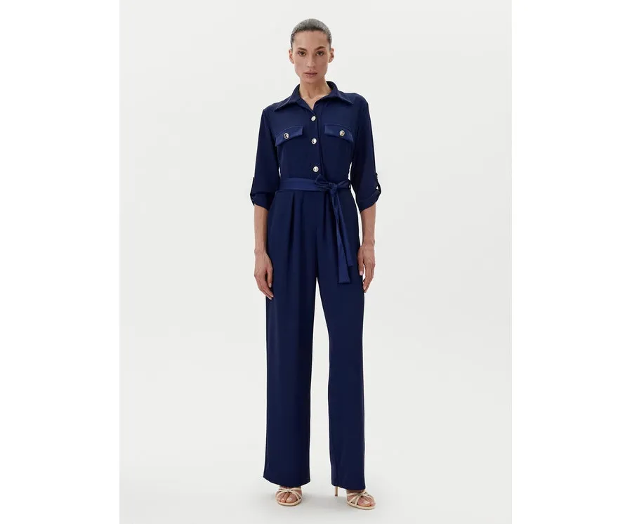 obrazek 1 Rinascimento Kombinezon CFC0122472003 Granatowy Regular Fit