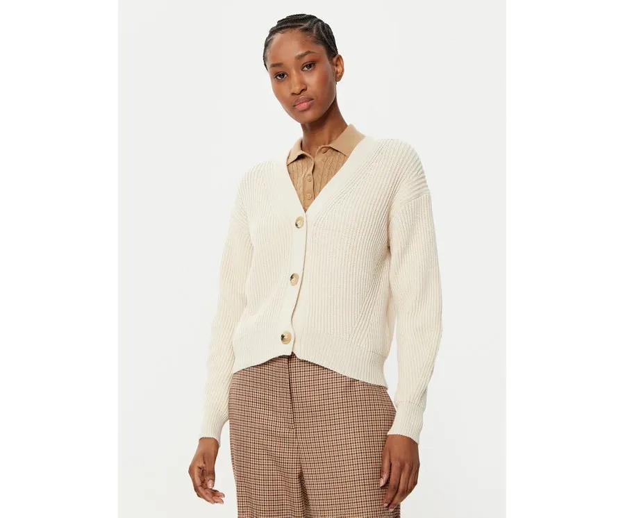obrazek 1 Weekend Max Mara Kardigan Nirvana 2515341051 Écru Regular Fit