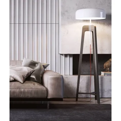 Zdjęcie 135x51,2 cm VT - PB40 (S50 jasno szary - mysi) LAMEL - Panel dekor 3D beton architektoniczny