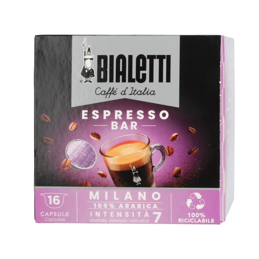 obrazek 1 Bialetti - kawa w kapsułkach Milano - 16 kapsułek BIALETTI