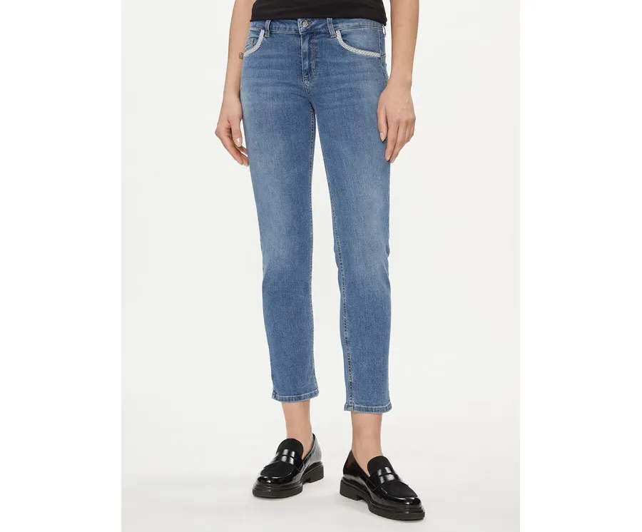obrazek 1 Liu Jo Jeansy UA4001 D4448 Niebieski Skinny Fit