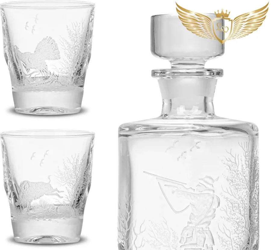obrazek 3 Zestaw do whisky dla prawdziwego myśliwego