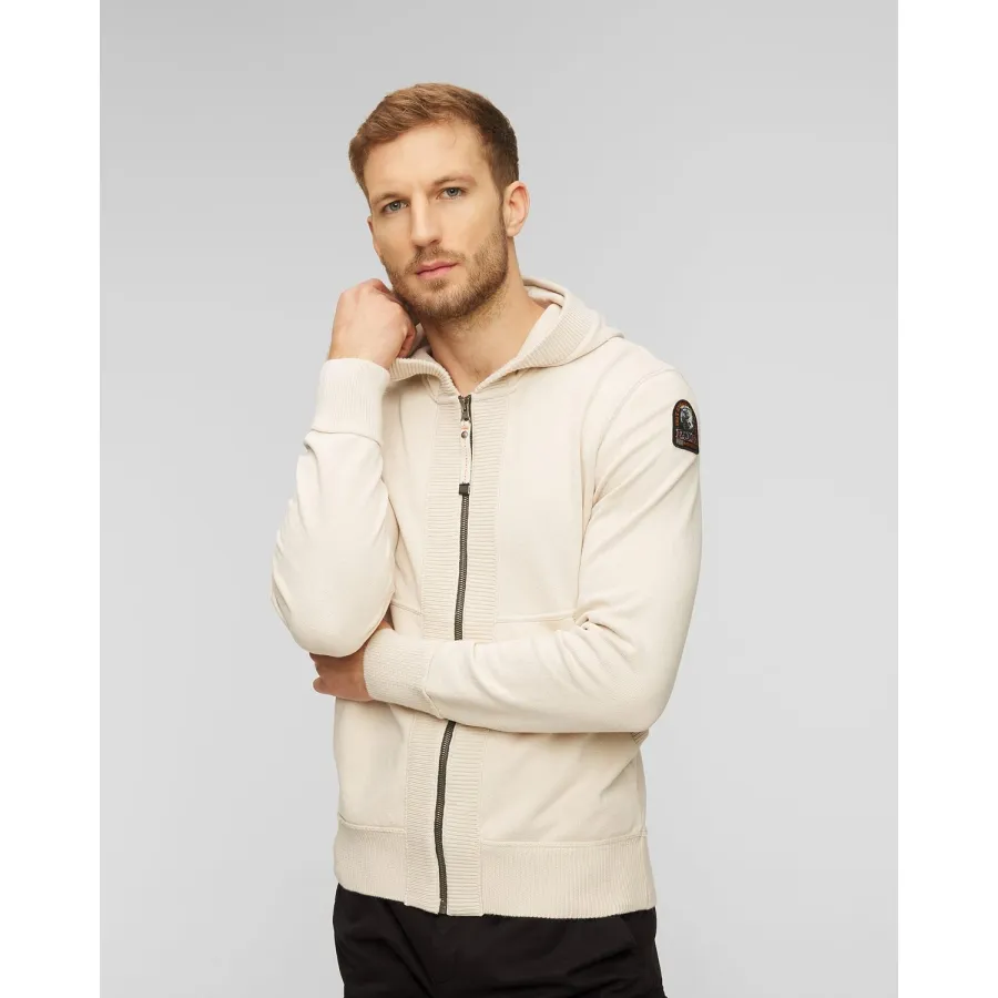 obrazek 1 Zielona Bluza Z Kapturem Męska Parajumpers Wilton