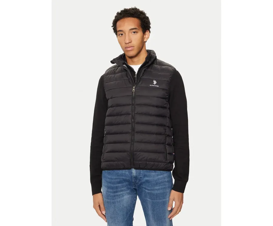 obrazek 1 U.S. Polo Assn. Kamizelka MUP3267 Czarny Regular Fit
