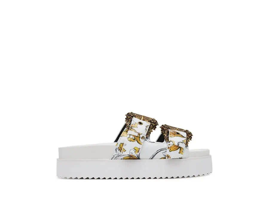 obrazek 1 Versace Jeans Couture Klapki 78VA3SM1 ZS366 G03 Biały