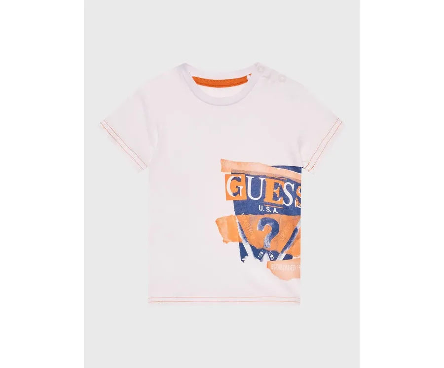 obrazek 1 Guess T-Shirt I3GI00 K8HM0 Biały Regular Fit