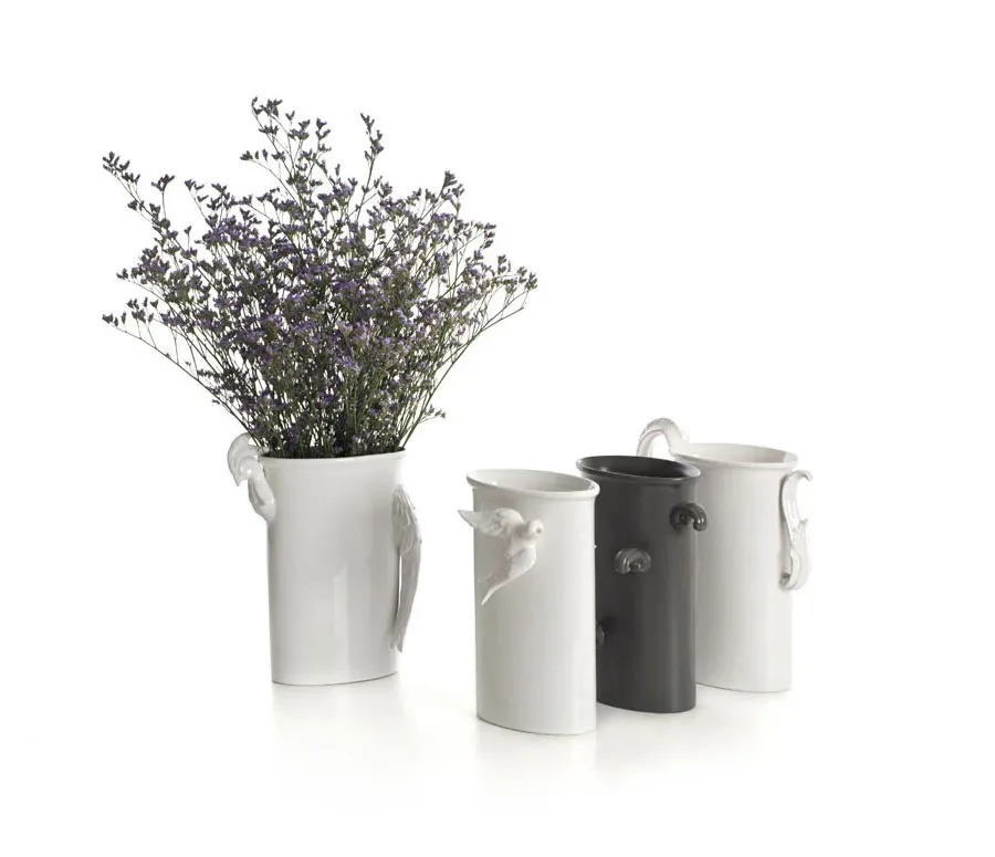 obrazek 5 Unikatowy ceramiczny wazon z podobizną koguta - kolelcja unconVASE