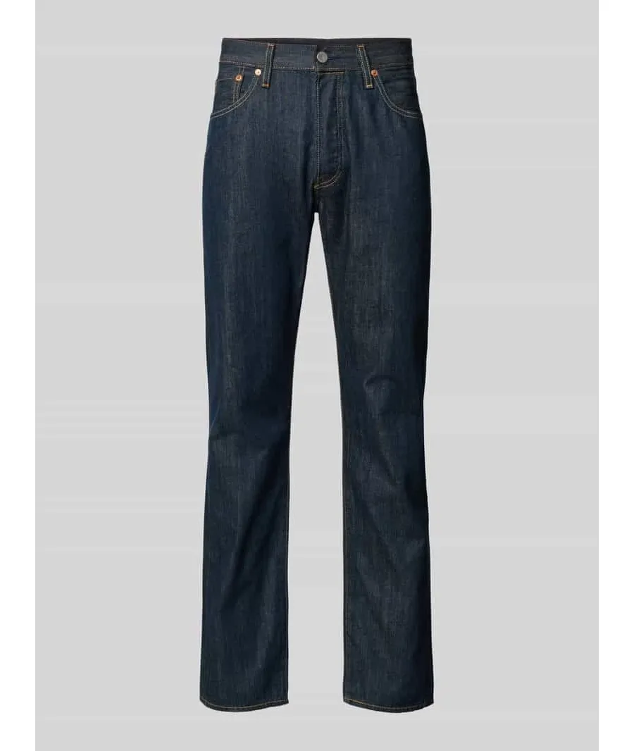 obrazek 1 Levi's® Jeansy 501® 00501-0162 Granatowy Original Fit