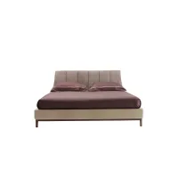 Picture Stylish Italian bed made of solid wood, super king size - Ulivi Salotti