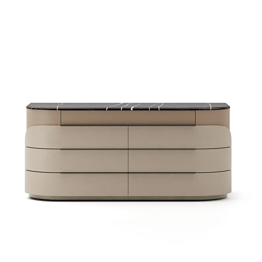 obrazek 1 Luksusowa wloska komoda w stylu modernistycznym - do salonu