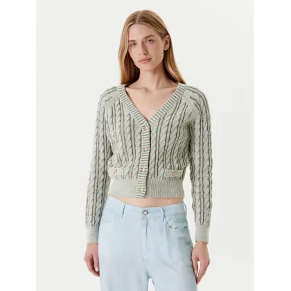 Zdjęcie Guess Kardigan W5YR15 Z3OU0 Zielony Regular Fit