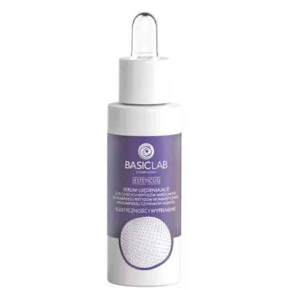 Zdjęcie BasicLab Esteticus Serum ujędrniające z peptydem miedziowym 0,5% i kompleksem peptydów miedziowych 25% 30 ml Basiclab Dermocosmetics