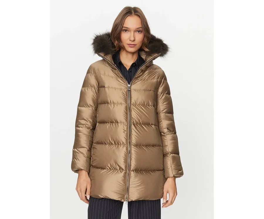obrazek 1 Hetregó Kurtka puchowa Hanna 8K602F 23WD02 Brązowy Regular Fit