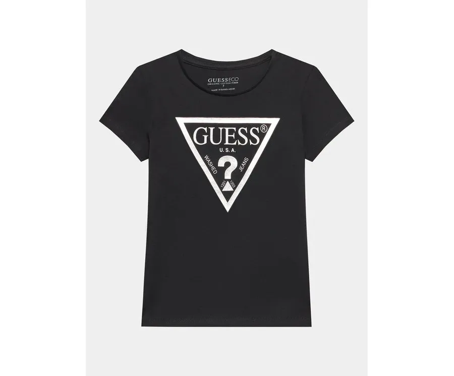 obrazek 1 Guess T-Shirt J73I56 K8HM0 Czarny Regular Fit