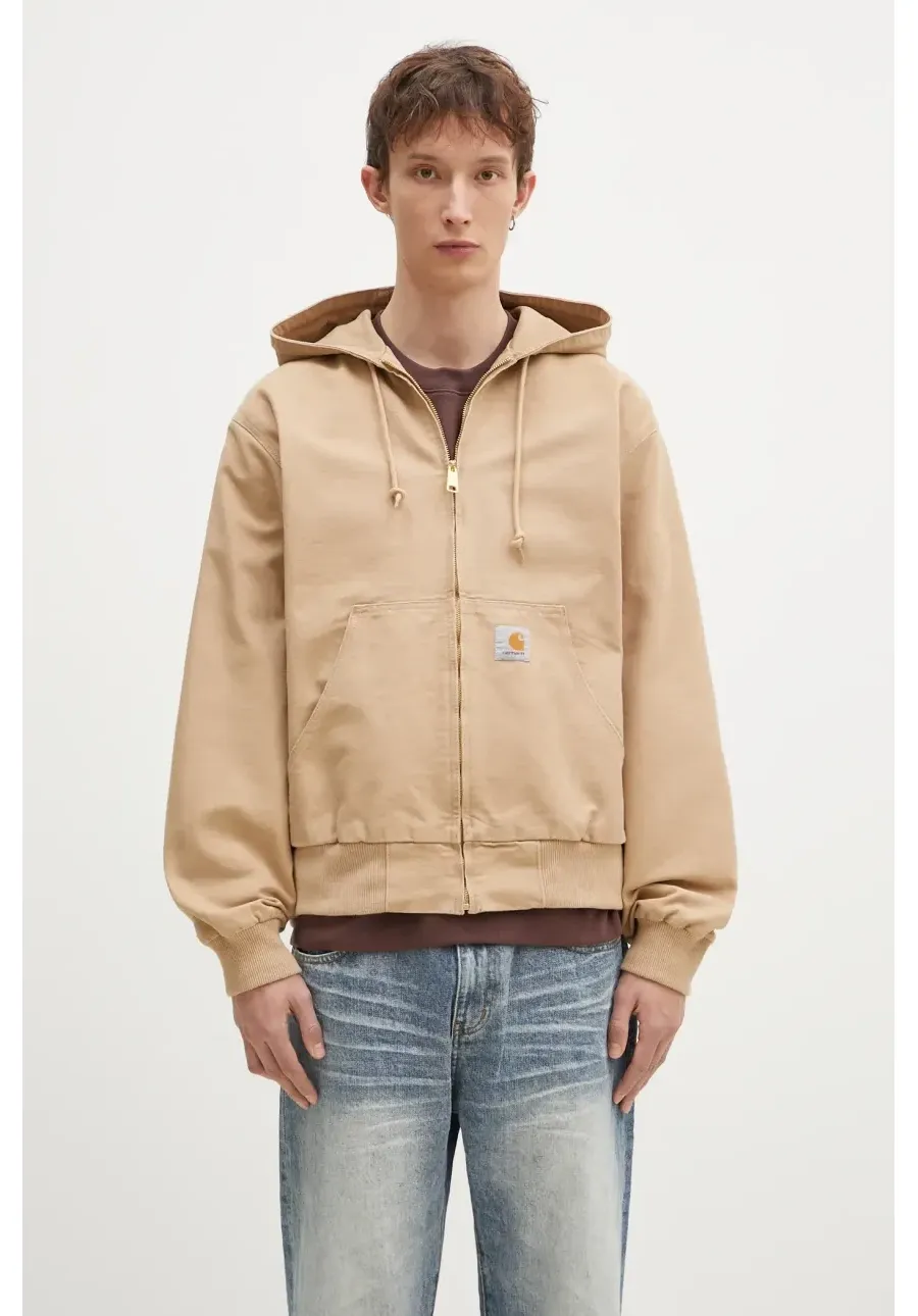 obrazek 1 Carhartt WIP kurtka jeansowa OG Active Jacket męska kolor brązowy przejściowa oversize I034311.700