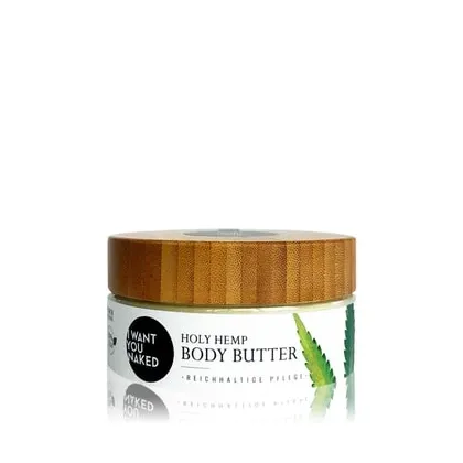 Zdjęcie I WANT YOU NAKED Holy Hemp Bio-Hanfsamenöl & Vitamin E Masło do ciała 200 ml