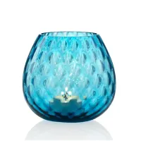 Zdjęcie Dekoracyjny świecznik do apartamentu włoskie szkło Murano