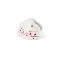 Zdjęcie Piękny serwetnik z porcelany zdobiony stylowym motywem - Leander
