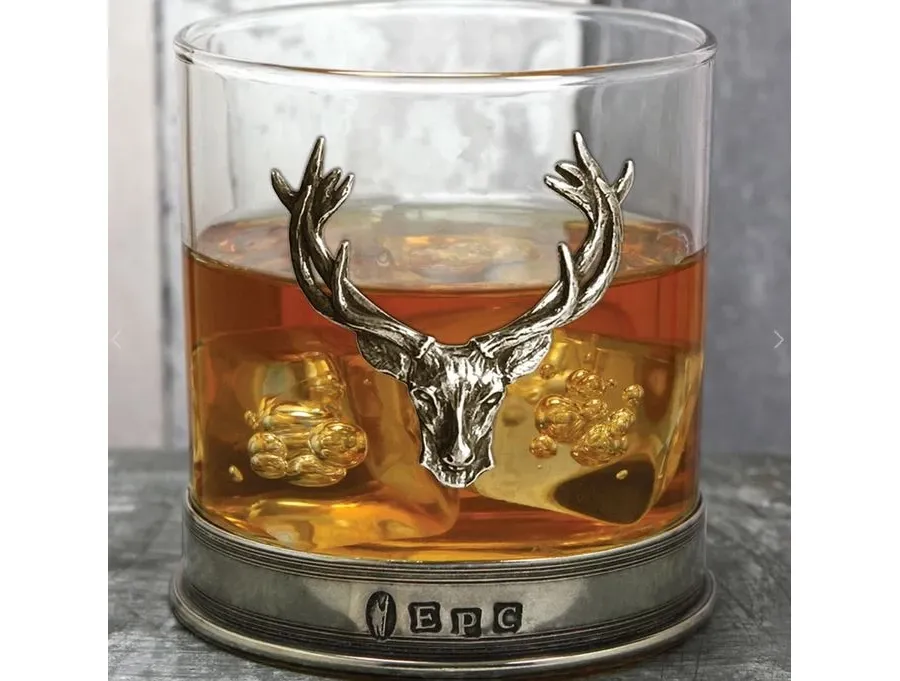 obrazek 2 Komplet dwóch zdobionych szklanek do whisky