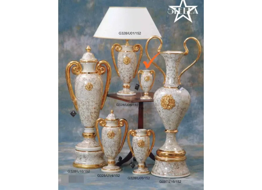 obrazek 1 Mały elegancki ceramiczny wazon do salonu