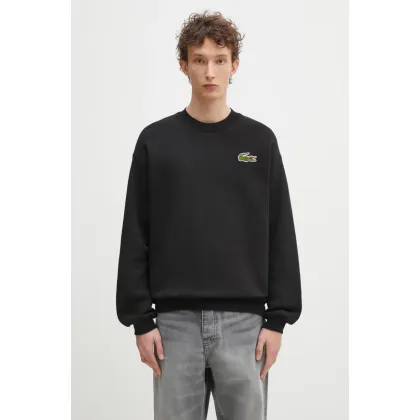 Zdjęcie Lacoste bluza męska kolor czarny gładka SH2741