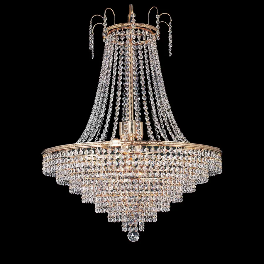 obrazek 1 Wystawna szklana lampa ścienna z włoch