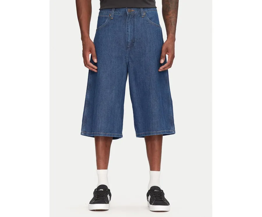 obrazek 1 Wrangler Szorty jeansowe Jort 112362550 Niebieski Oversize