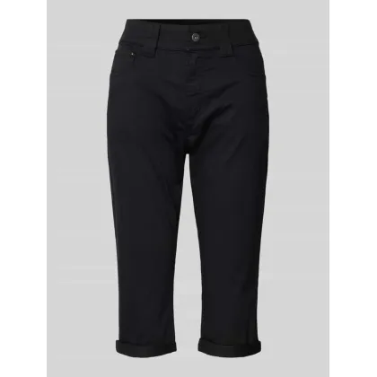 Zdjęcie Spodnie capri o kroju regular fit z 5 kieszeniami