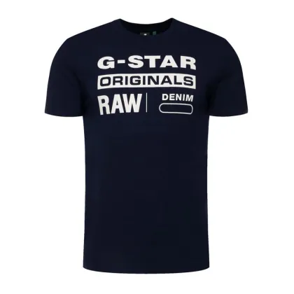 Zdjęcie G-Star Raw T-Shirt D14143-336-6067 Granatowy Regular Fit