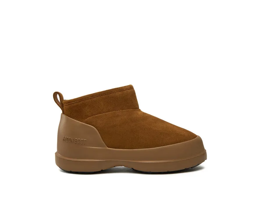 obrazek 1 Moon Boot Śniegowce Luna Low Suede Boot 80D2480040 Brązowy