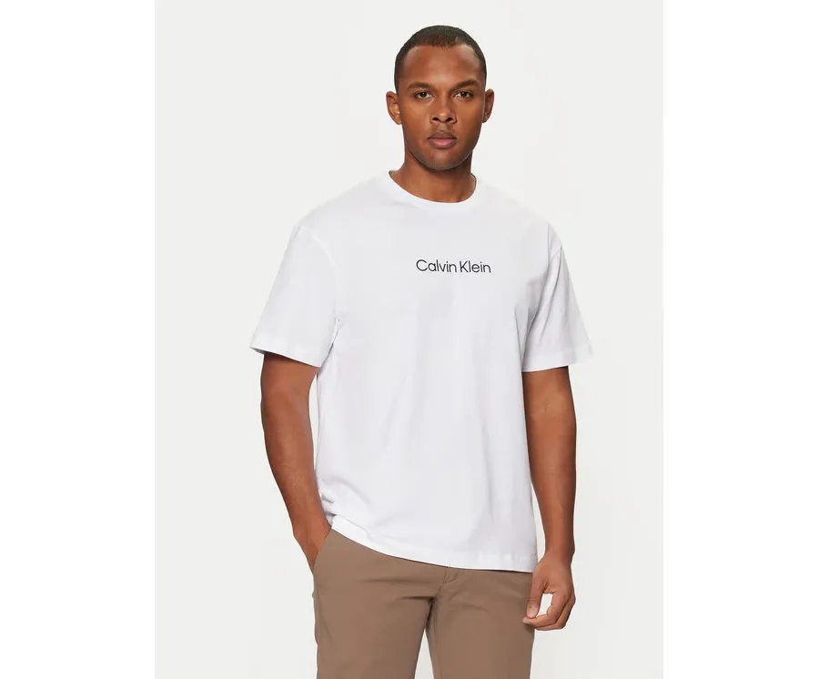 obrazek 1 Calvin Klein T-Shirt Hero K10K111346 Biały Regular Fit