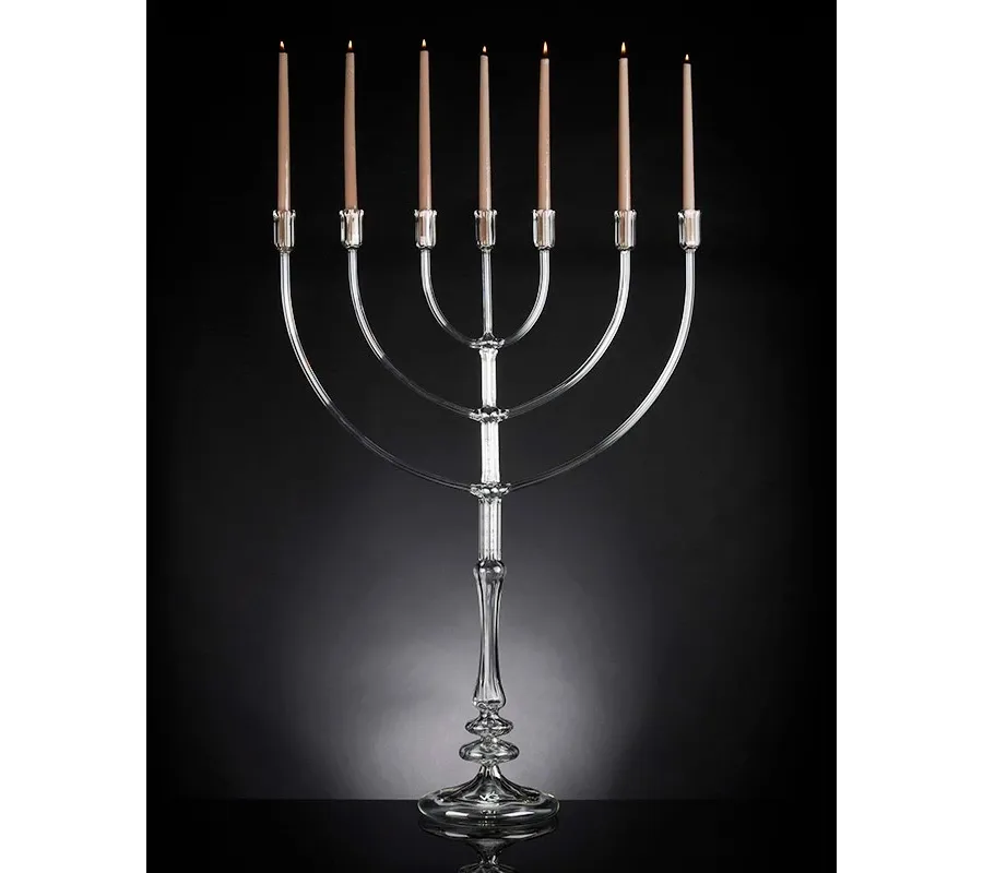 picture 1 Artistic rotating glass candlestick - Luxury Products