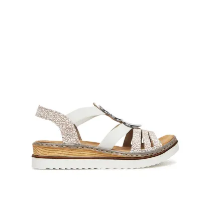 Zdjęcie Rieker Sandały 679L4-80 Biały