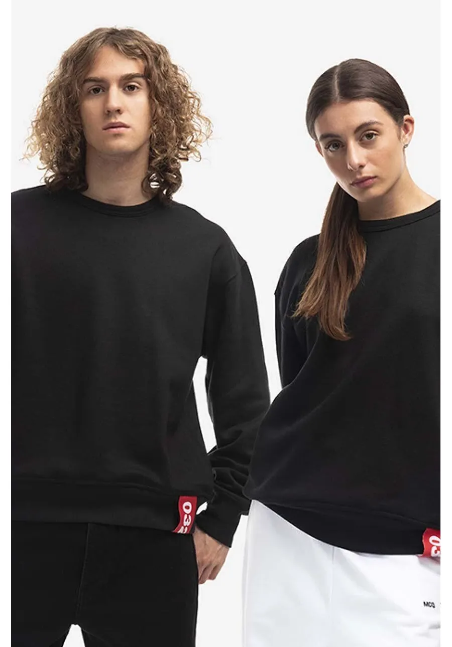 obrazek 1 032C bluza Taped Crewneck kolor czarny z aplikacją FW22.C.2010-BLACK