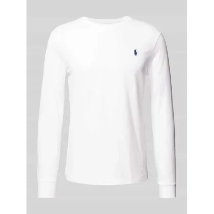 Zdjęcie Polo Ralph Lauren Longsleeve Classics 710671468004 Biały Custom Slim Fit